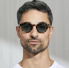 Luxury Brand Small Round Men Sunglasses Brand Designer Retro Style
