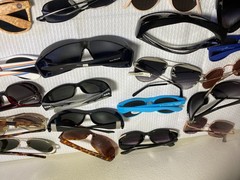 Lot of 71 Mixed Sunglasses & Frames Men’s Women’s Kids Assorted Styles Sizes Col