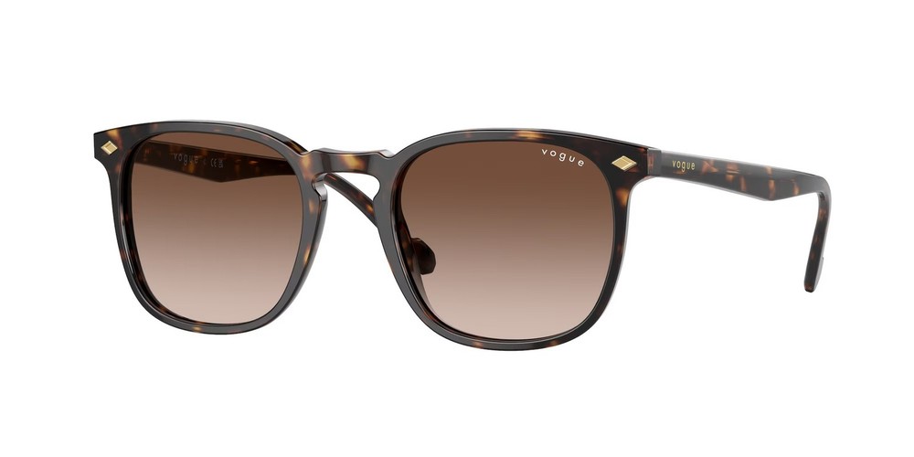 VOGUE VO5328S W65613 Dark Havana Brown Gradient 49 mm Men’s Sunglasses