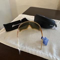 🔥 Blenders Eclipse Eyewear Gold, Polarized Ski Sun glasses, Wrap Around NEW