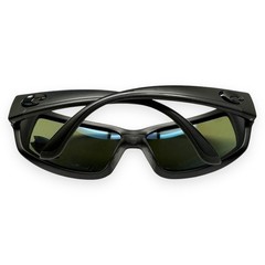 Costa Del Mar Fantail Sunglasses Matte Blackout Blue Polarized Glass 580G w/case