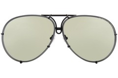 Porsche Design P8478-D Sunglasses Black/Brown/Olive/Silver 69mm W/Extra Lenses