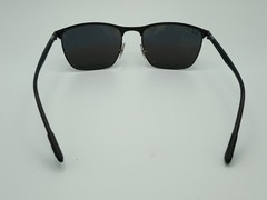 RAY BAN RB3686 186 K8 Black Grey Polarized Unisex 57-19-140 Sunglasses Chromance
