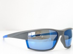 Timberland Sunglasses TB9308 20D Grey w/ Blue Mirror Polarized Lenses 68mm
