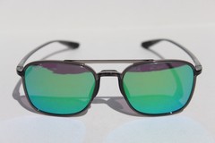 MAUI JIM Keokea POLARIZED Sunglasses GM447-11 Translucent Grey/Maui Green NEW