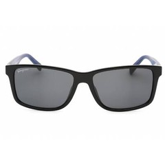 Salvatore Ferragamo Unisex Sunglasses Black Nylon Full Rim Frame SF 938S 962