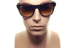 Ray-Ban FOLDING WAYFARER Mens Womens Sunglasses RB4105 710/51 54mm BROWN HAVANA