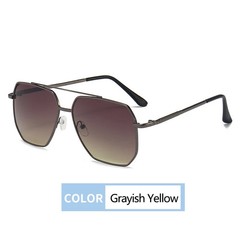 New Fashion Men Sunglasses Pilot Classic Driving Sun Glasses Metal Frame Mirror