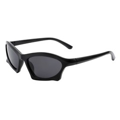 Unisex Sports Sunglasses Geometric Oval Wrap Around Lightweight UV 400