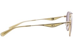 Coach HC7176B 900573 Sunglasses Men’s Satin Light Gold/Green/Brown Pilot 57mm