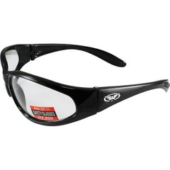 Global Vision Hercules Safety Glasses Sunglasses 2 Pair Smoke and Clear Lenses