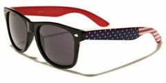 American USA Flag Vintage Sunglasses United States Stars square 2 PACK
