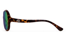 New Onos Dauphine Green Mirror Bifocal +2.25 Power Polycarbonate Lens Tortoise