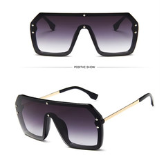 Silver Mirror Lens Miami Style Celebrity New Style Swim Weak Fashion Model Fancy