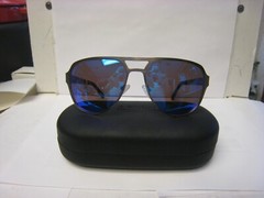 SEAN JOHN SJMOS3002 Sunglasses Gunmetal Mens 59-16-150 NWT Mirror Lens W/Case