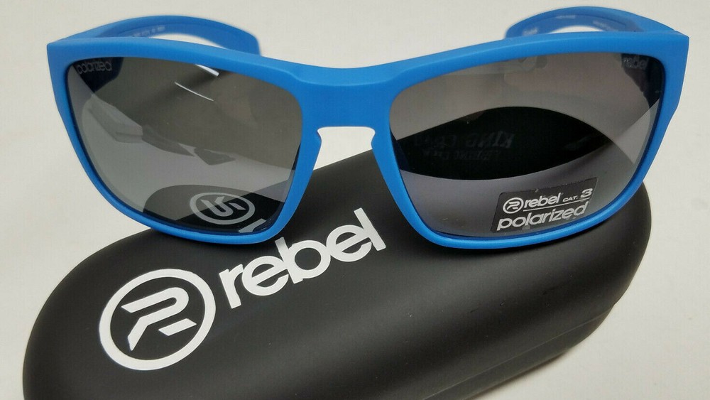 MOREL REBEL Men’s Sunglasses Polarized 7825R Blue 61-16-145 MADE IN FRANCE