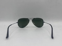 Ray-Ban Aviator Classic RB3025 Black Frame Metal Green 58 mm Lens Sunglasses