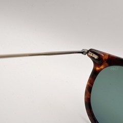 EYEVAN 7285 771 c.3010-GRN Demi Havana & Antique Gold Green Sunglasses 48mm