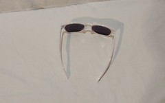 Brand New Old Stock Crown Royal White-Framed Promotional Sunglasses