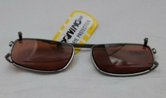 NEW DRIVING UV 09744A Eye Protection Clip on Sunglasses / 44MM