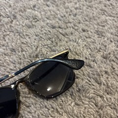 Ray Ban ITALY CHRIS RB4187 6390/80 54-18-145 TORTOISE GOLD SUNGLASSES AS IS
