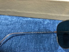 Ray-Ban Aviator Sunglasses RB3026 Large 62-14mm Gold Frame & Green Lenses 140MM