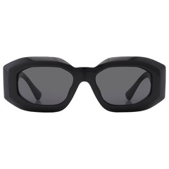 Versace Dark Grey Irregular Men’s Sunglasses VE4425U GB1/87 53 VE4425U GB1/87 53