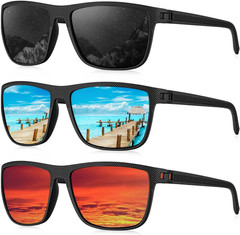 Polarized Sunglasses for Men Lightweight UV Protection for Driving Fishing Golf
