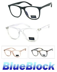Blue Light Blocking Glasses Computer Gaming Retro Eyewear Vision Care Protection