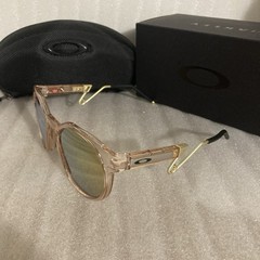 Oakley HSTN METAL Sunglasses Polarized Prizm Len Gold New With Case