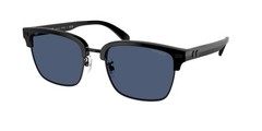 COACH HC8412 500280 Cw406 Black Blue Solid 56 mm Men’s Sunglasses