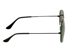 Ray-Ban Sunglasses Aviator Classic Black Frame Polarized Green Lens 58mm RB3025