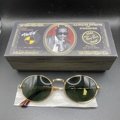 RB3931 BY A$AP Rocky Polished Arista Gold/ Polarized Green Lenses 54mm/21mm