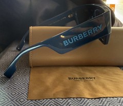 Burberry Micah BE4397U XL 58 | 17 Blue Sunglasses Unisex-New