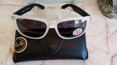 RAY-BAN Polarized RB4165 NEW Black/Grey JUSTIN SUNGLASSES （54-16,145mm）