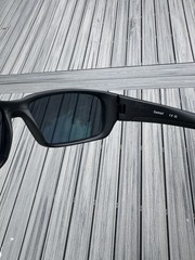 Costa Fantail Men’s Polarized Sunglasses Blue Lenses Black Plastic Frame Case
