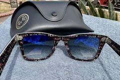 Ray Ban Wayfarer RB 2140 (10923F) 50*22 2N Made in Italy blue