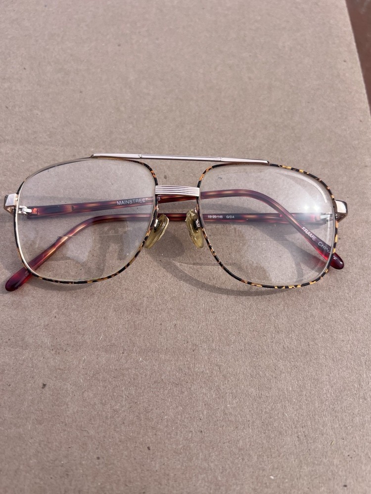 Vintage Mainstream glasses FRAMES From China Used With Used Lenses.