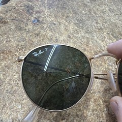 Ray-Ban P RB3447 Round Metal 112/58 50[]21 145 3P Polarized Sunglasses