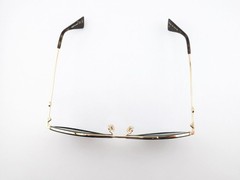 Gucci Sunglasses, GG0062S 003 Green/Red/Gold, 57-17-140, Metal, Japan