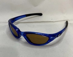 Vintage Dragon Alliance Rail Blue Made In USA Sunglasses Y2K 2000s Eyewear