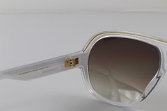Carrera Speedway White Gold Sunglasses Sport Racing Designer Retro UV Protect