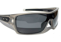 NEW Oakley TURBINE ROTOR Matte Grey POLARIZED Galaxy Black Lens Sunglass 9307