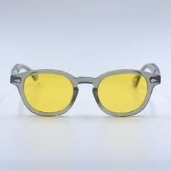 New Classic Sage acetate glasses men night yellow sunglasses Johnny Depp glasses