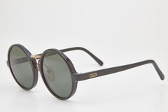 1990S Vintage Black Round Sunglasses by RAY BAN W0924 PREMIER Boho Look YES!