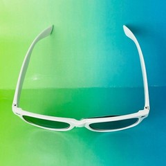 Trend Sunglasses For Unisex Adult/Teens, 100% UVA/UVB Protection, White Mirrored