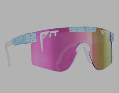 Pit Viper Polarized Sunglasses Adult Unisex Double Wide Hiking Cycling Outdoors
