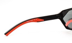 Ferrari Scuderia Shield Sunglasses Shiny Black Gray Lens FZ 6017U 501/87 w/pouch