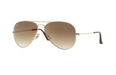 New Ray Ban Sunglasses Fashion Aviator RB3025 001/51 Gold Brown Shades Unisex