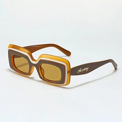 Retro Shades Luxury Sunglasses For Men Designer Famous Brand Square Sun Glasses